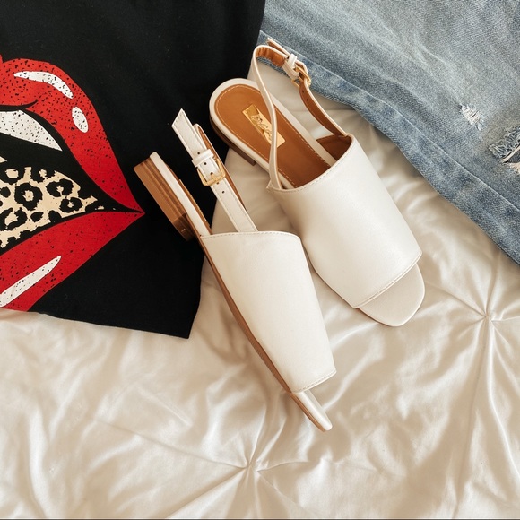 Qupid Shoes - White Sandals